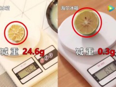 《真的吗》以海尔飨宴冰箱验证全空间保鲜：柠檬切开7天不变质