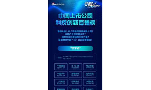 海尔智家、中国中车等获评上市公司科创百强榜“领军者”