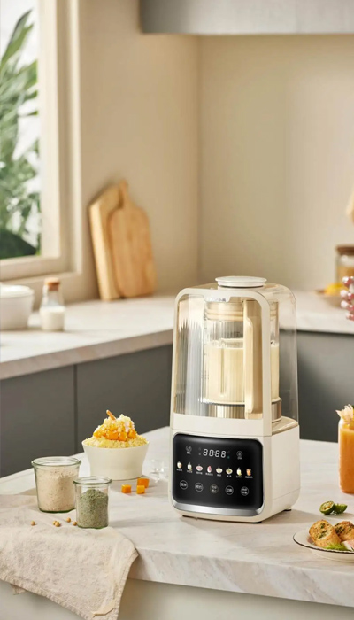 不仅可拆刀还能泡洗!小熊电器升级可拆洗破壁机