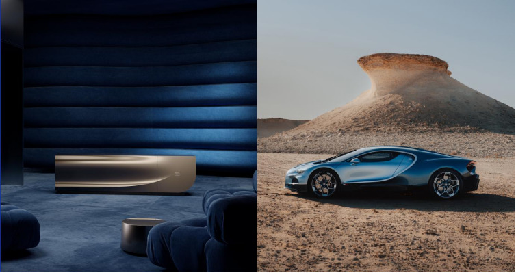 C SEED携手BUGATTI布加迪发布全新联名作品BUGATTI N1定制电视
